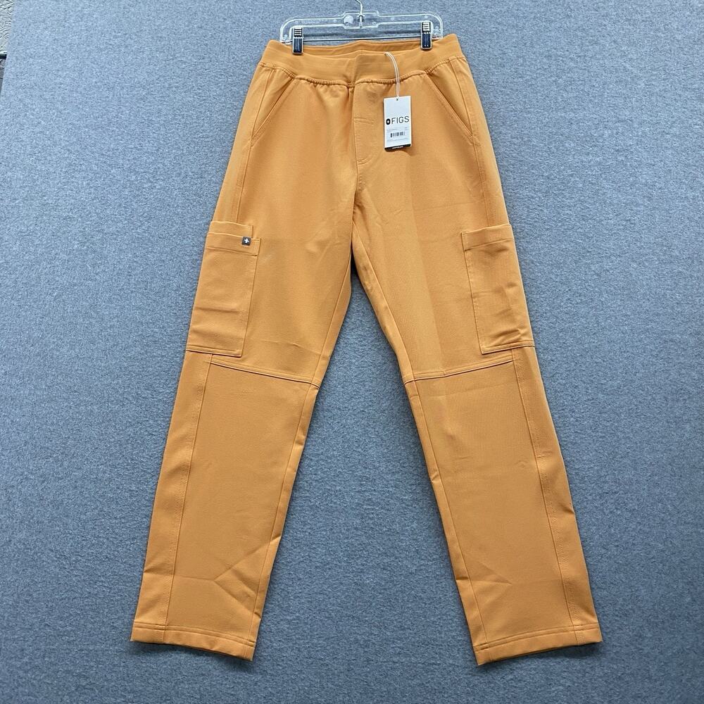 FIGS Axim Cargo Scrub Pants Men’s XS Short PO 5751 Creamsicle Orange Nurse NWT